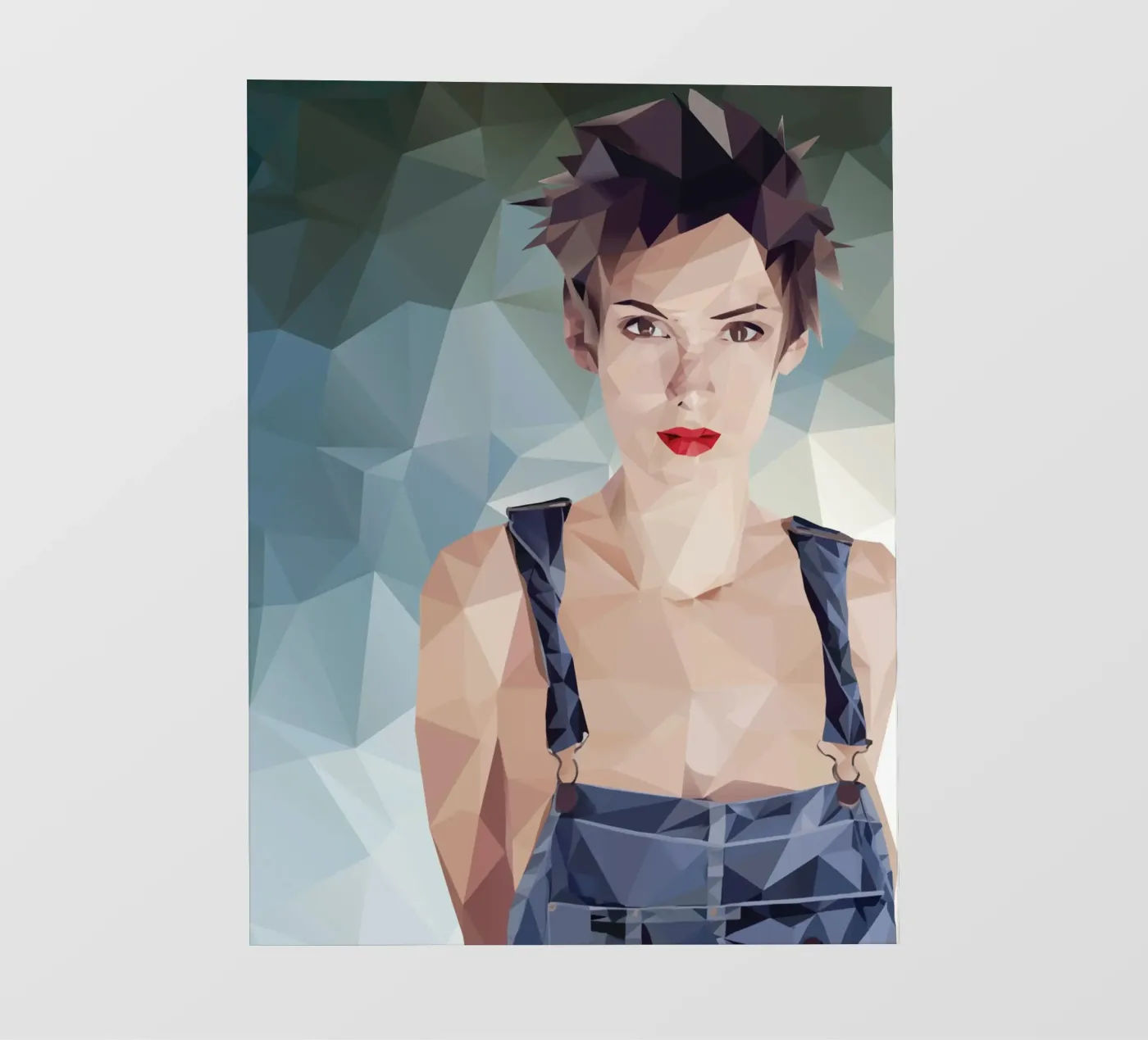 Winona Ryder Lowpoly pellicola backlit da Low Profile