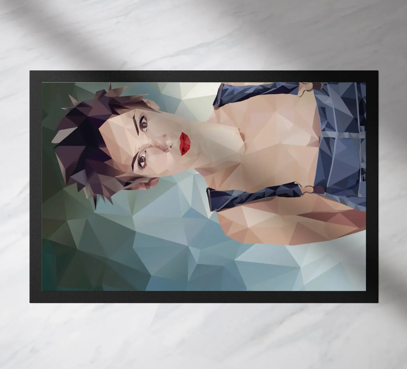 Winona Ryder Lowpoly deurmat van Low Profile