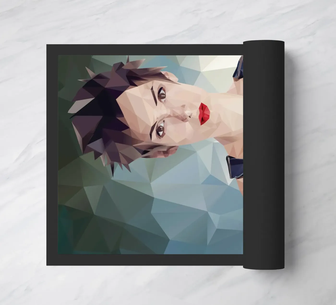 Winona Ryder Lowpoly deurmat van Low Profile