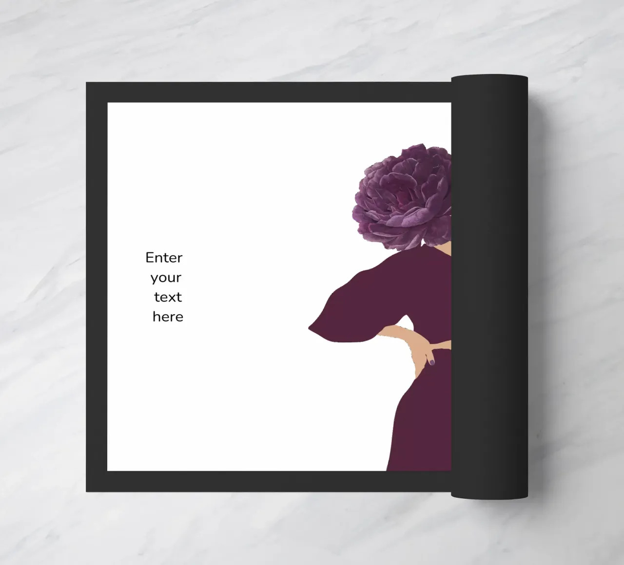 Divino Femminile zerbino da DesignArt