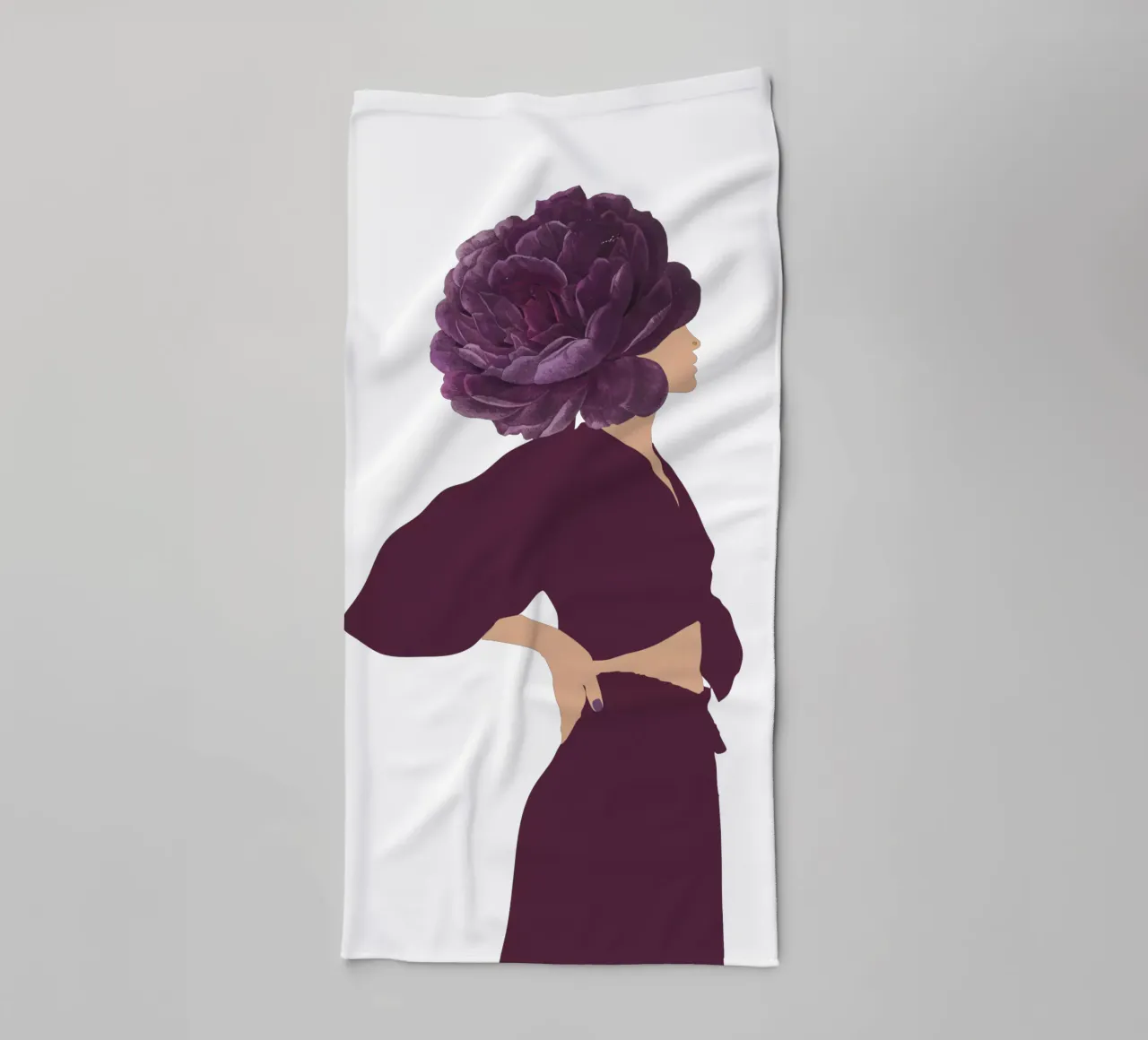 Divino Femminile asciugamano da bagno da DesignArt