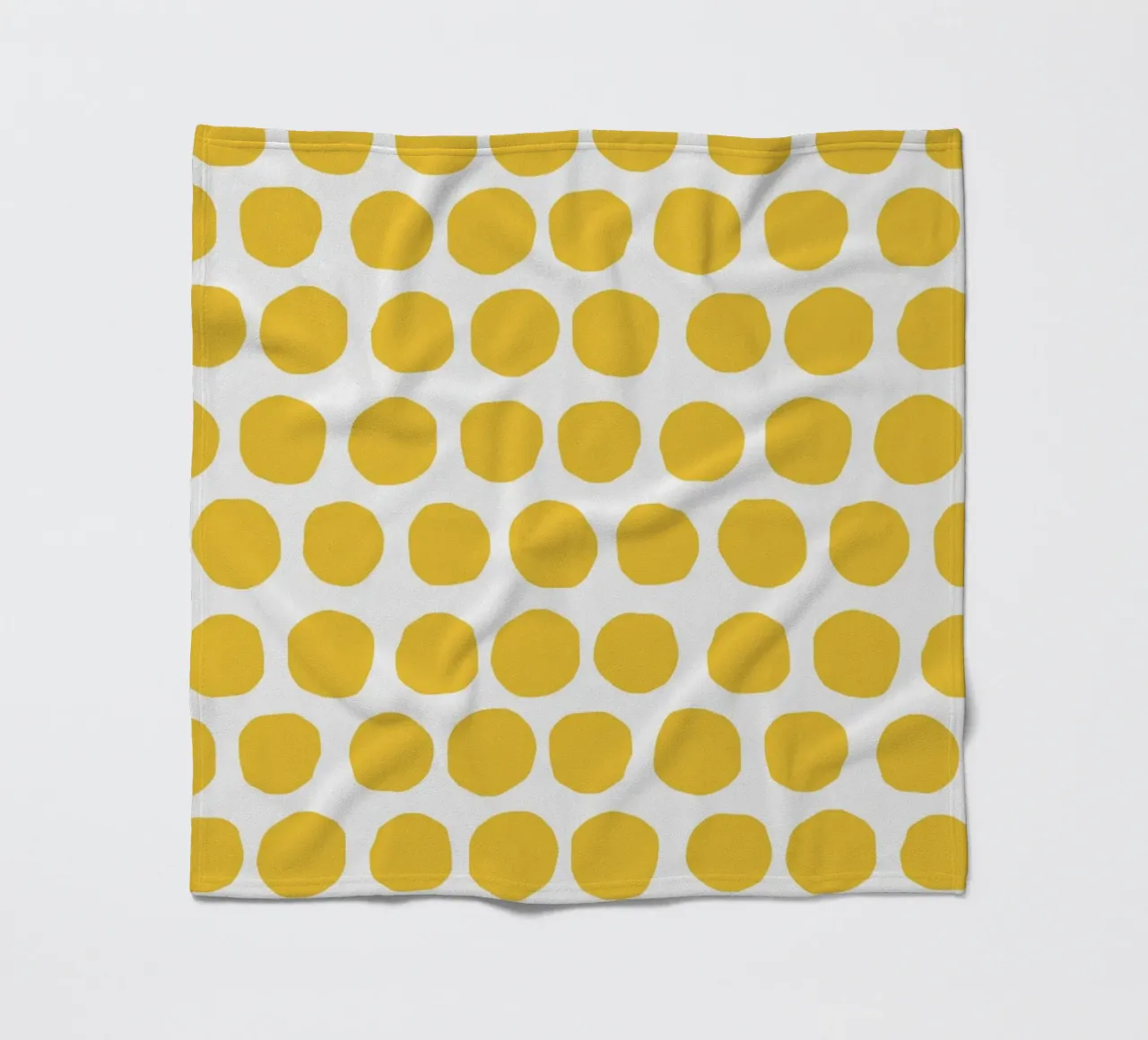 Yellow Dot Pattern fleecedeken van treechild