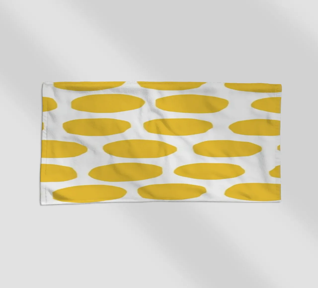 Yellow Dot Pattern telo mare da treechild