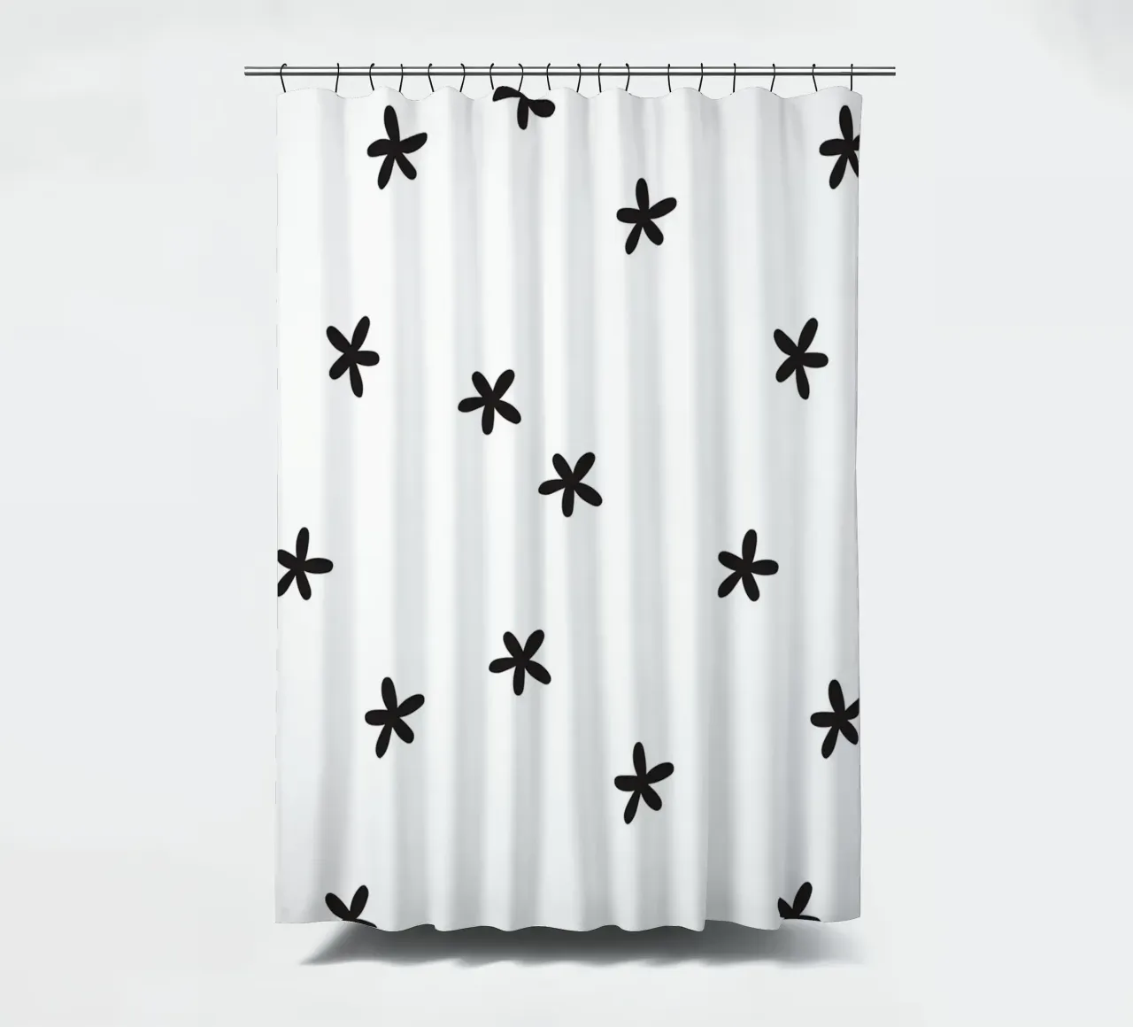 Tiny Blossom Pattern Duschvorhang von treechild