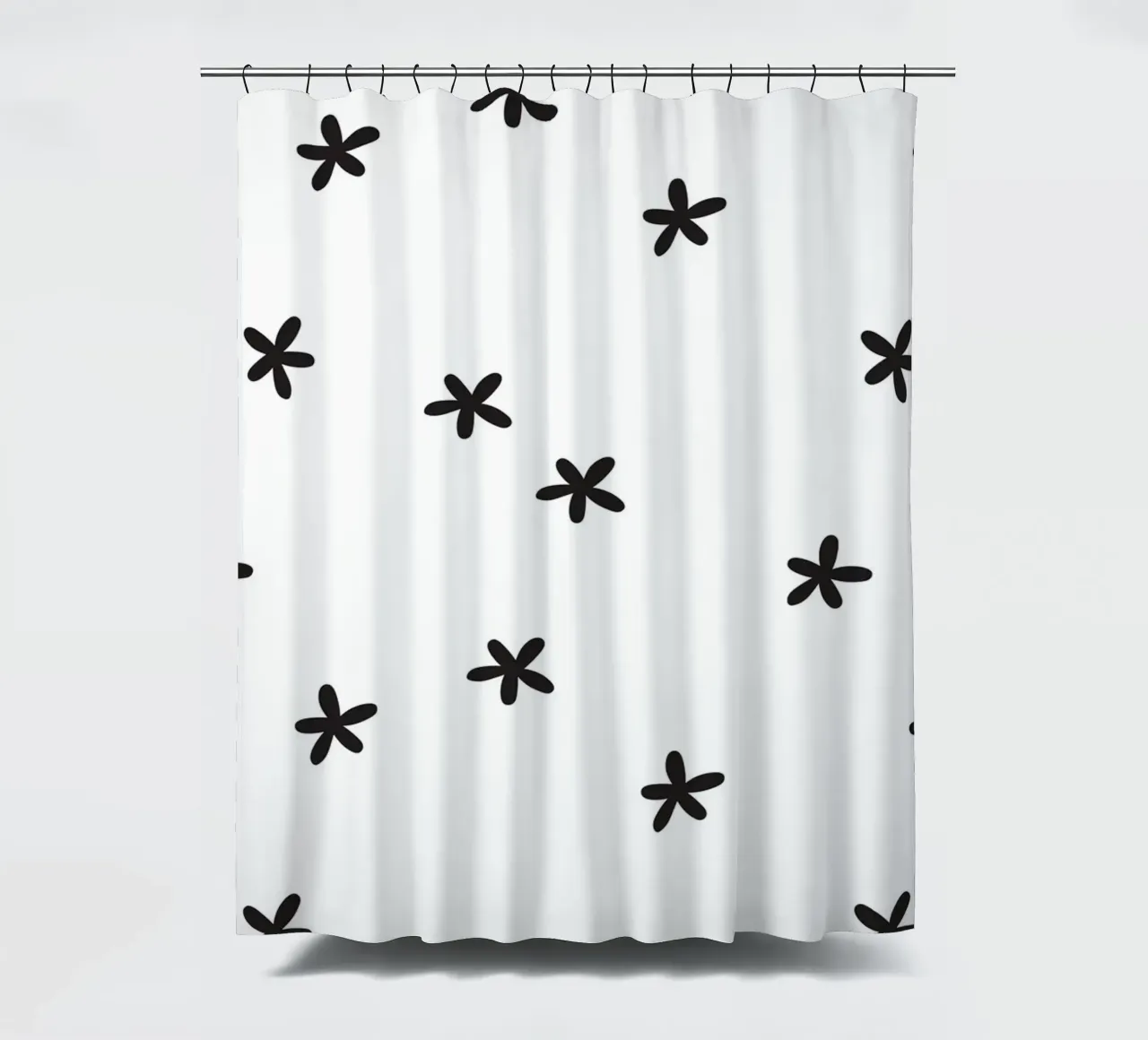 Tiny Blossom Pattern Duschvorhang von treechild