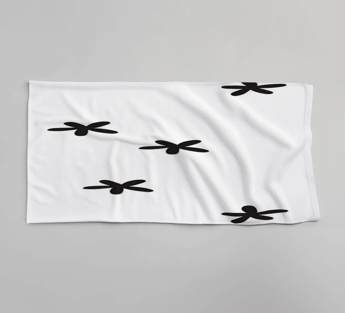Tiny Blossom Pattern serviette de bain de treechild