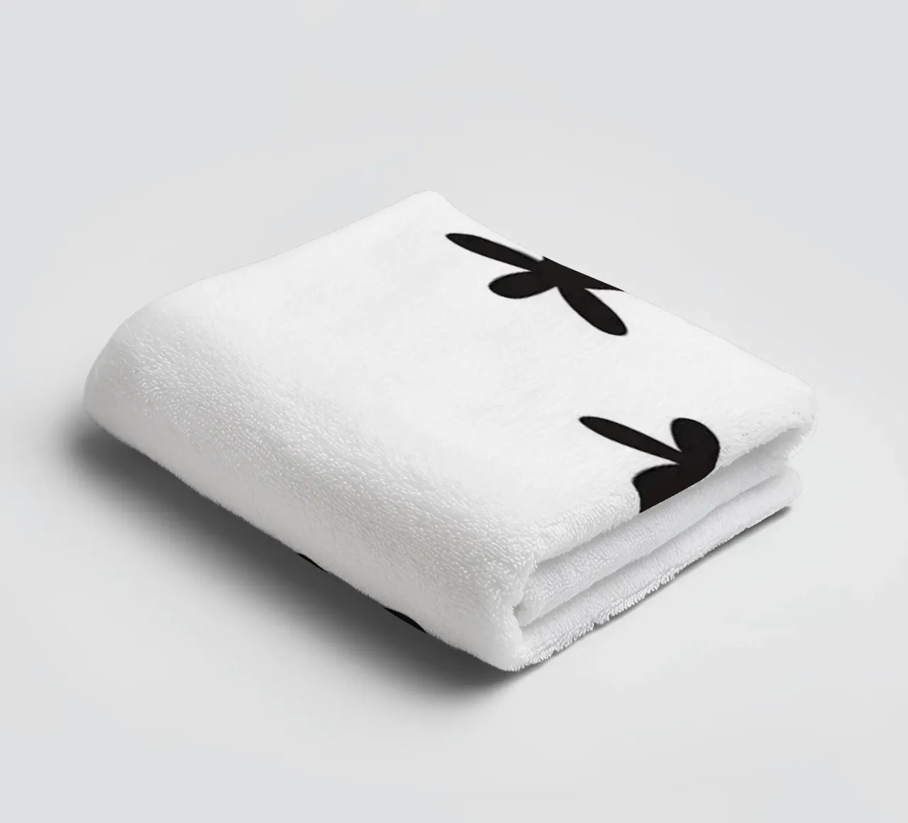 Tiny Blossom Pattern badhanddoek van treechild