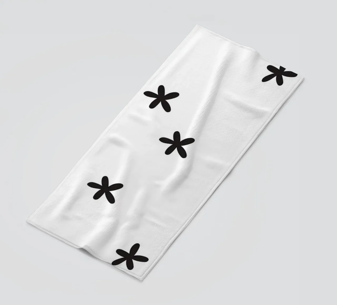 Tiny Blossom Pattern strandhanddoek van treechild