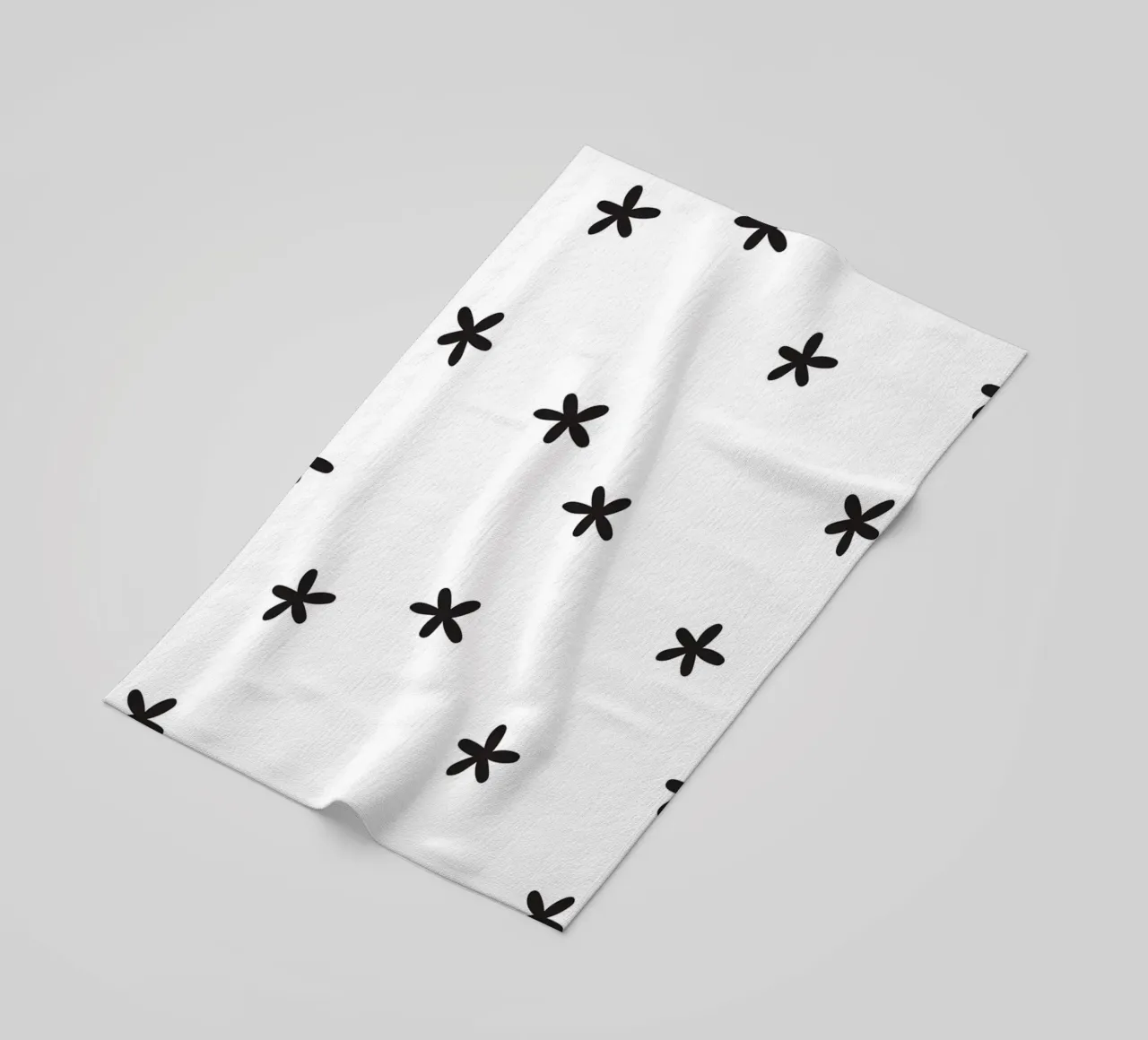 Tiny Blossom Pattern strandhanddoek van treechild