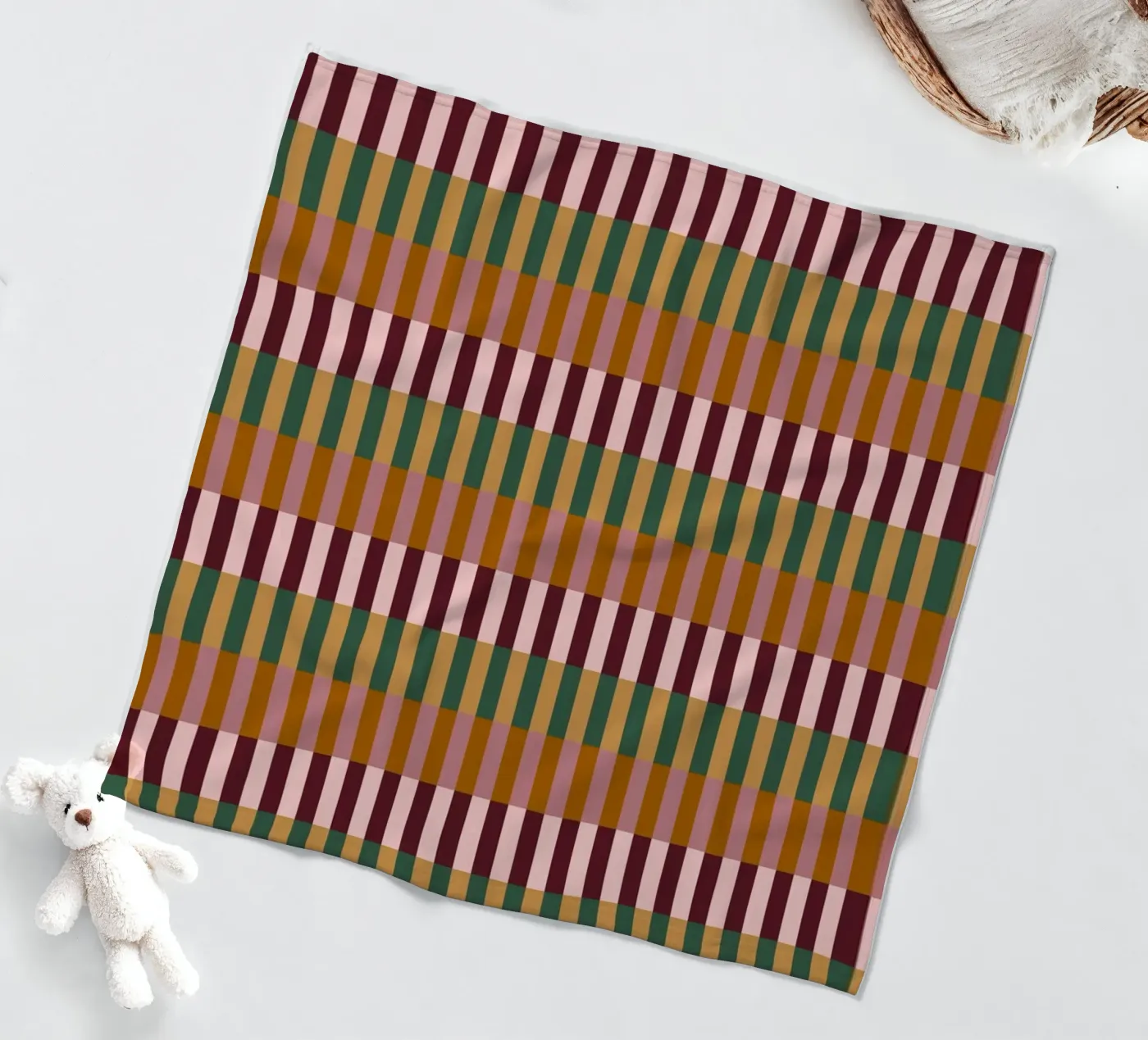 Stripes Pattern No 01 fleecedeken van treechild