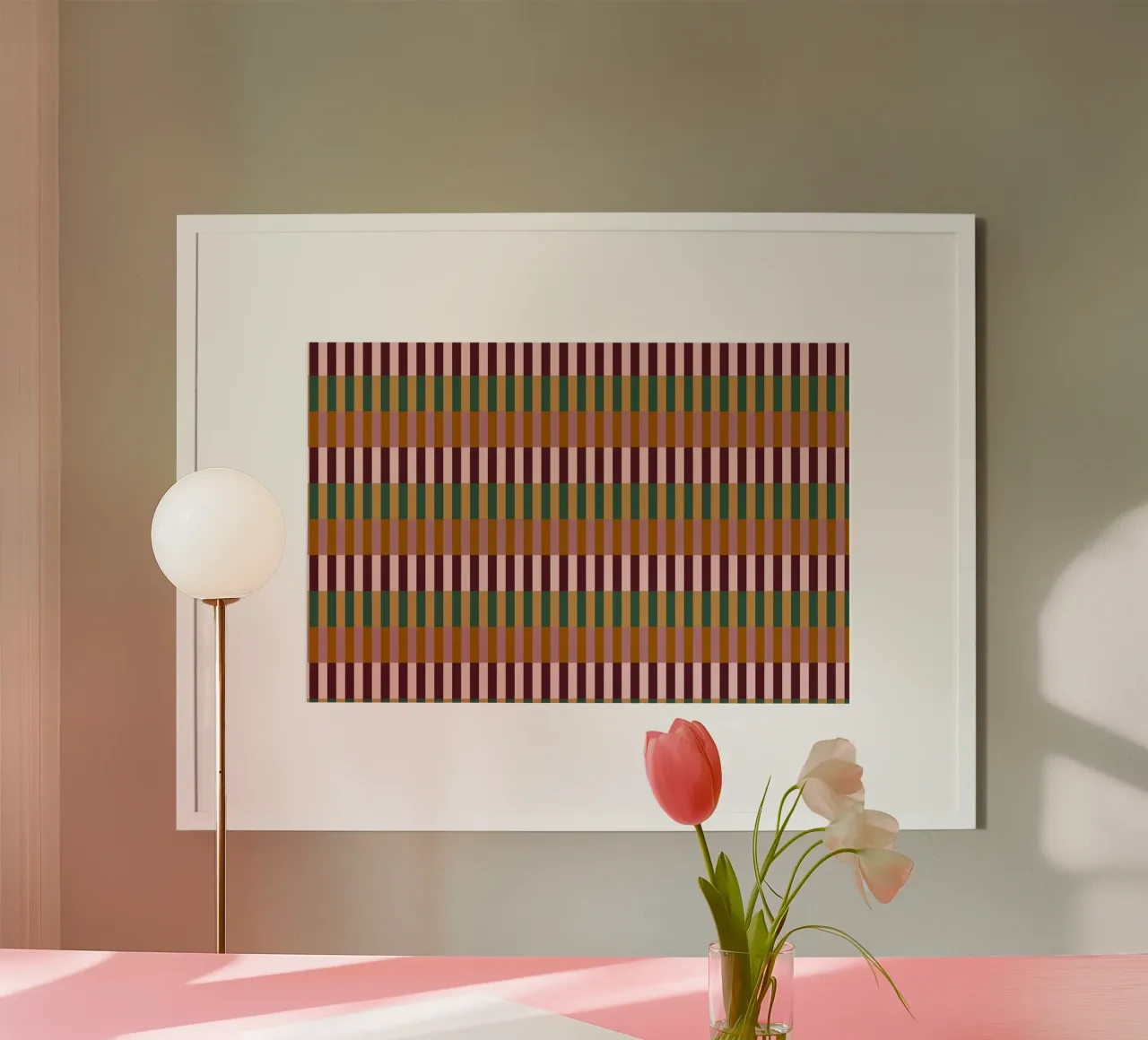 Stripes Pattern No 01 poster da treechild