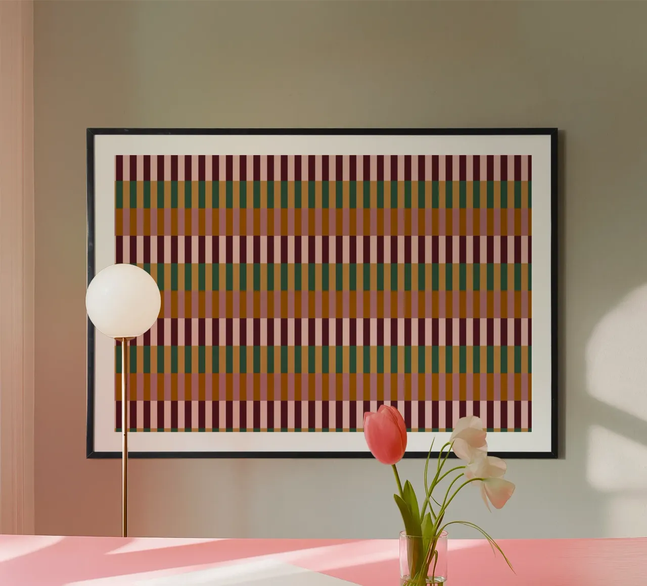 Stripes Pattern No 01 poster da treechild