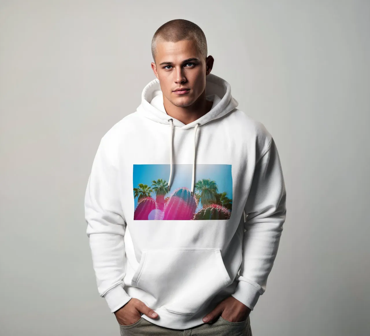 48 felpa con cappuccio da Pink California | Affiches & Posters