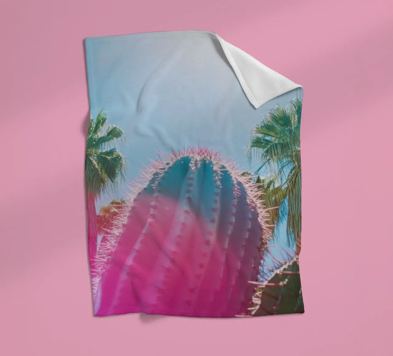 48 Fleecedecke von Pink California | Affiches & Posters