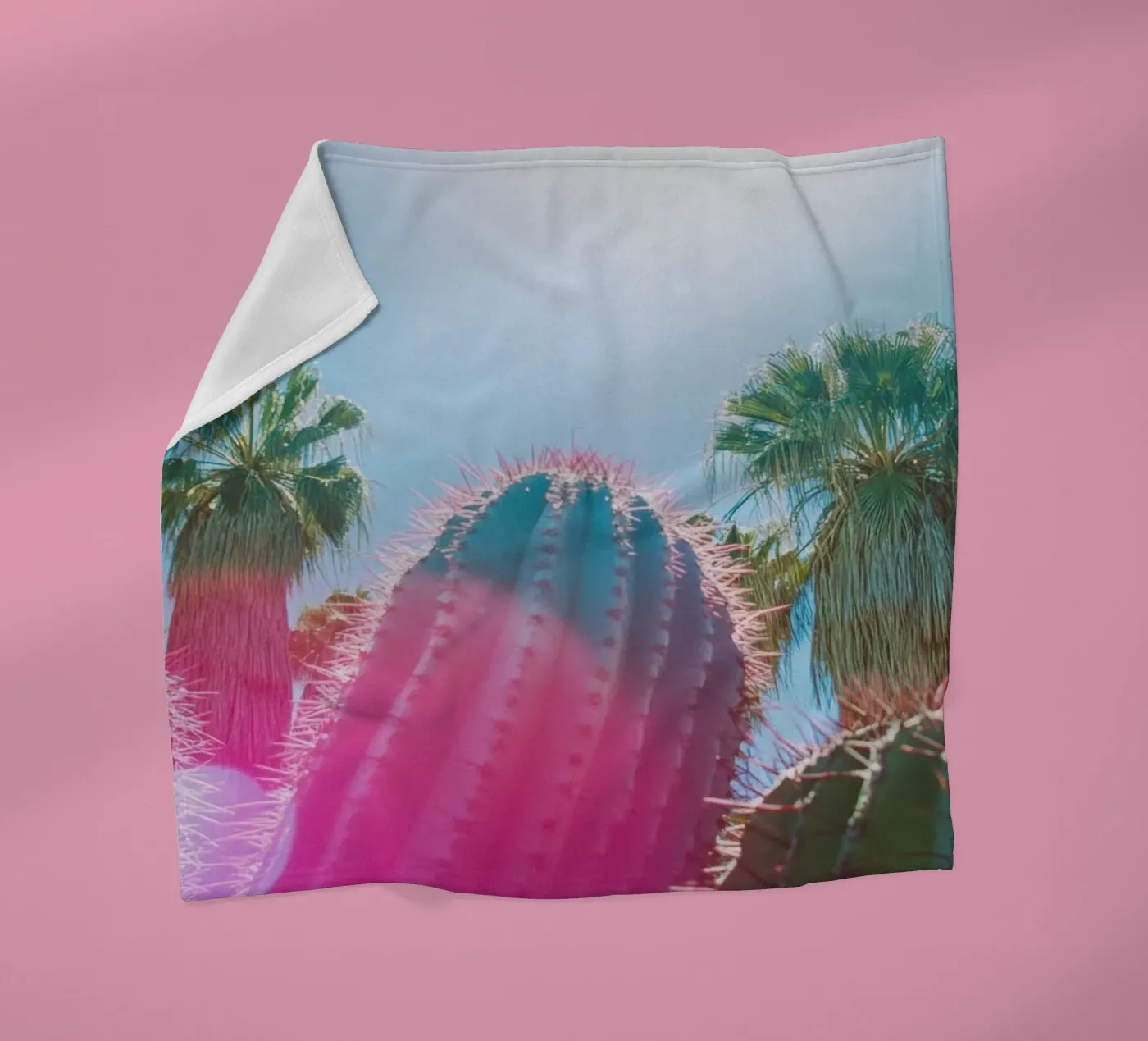 48 Fleecedecke von Pink California | Affiches & Posters