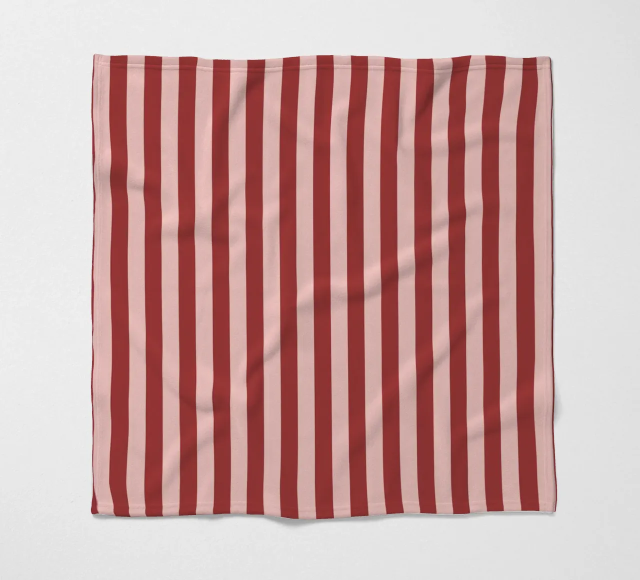 Red Stripes Pattern fleecedeken van treechild