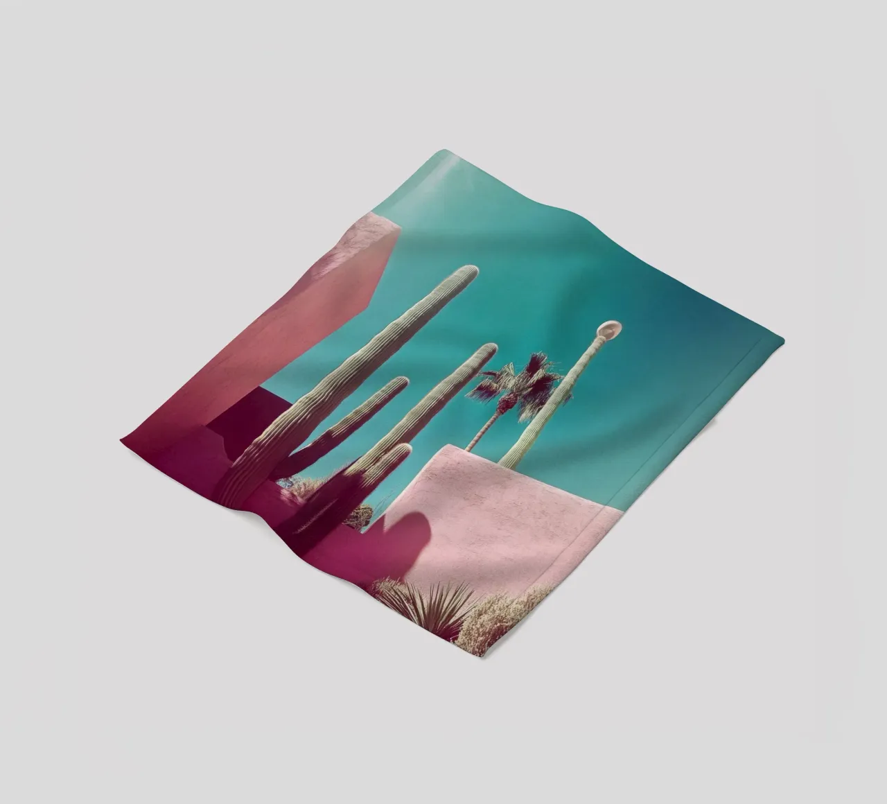 49 Fleecedecke von Pink California | Affiches & Posters