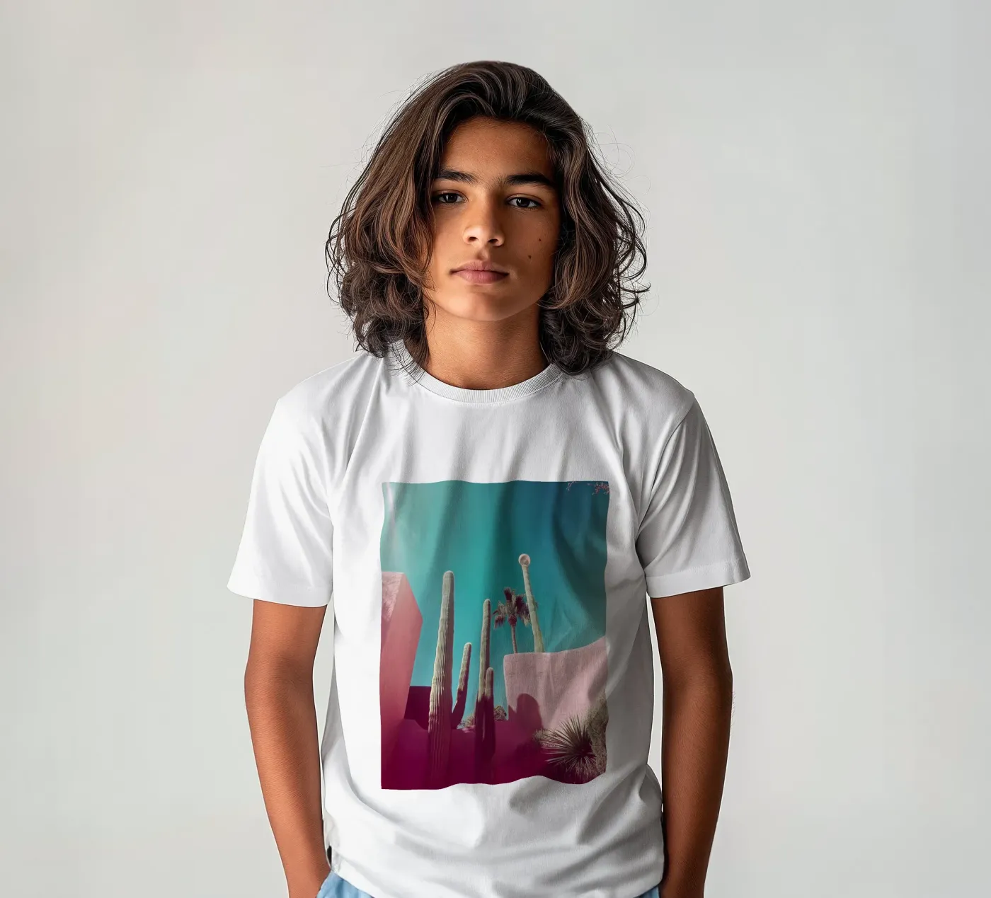 49 kinder t-shirt van Pink California | Affiches & Posters
