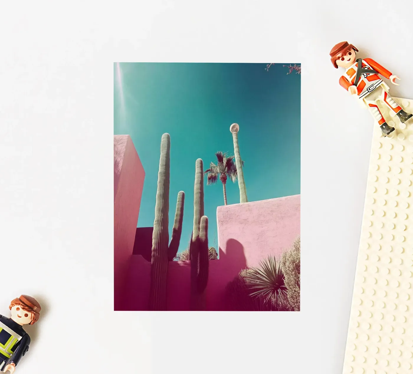 49 sticker van Pink California | Affiches & Posters