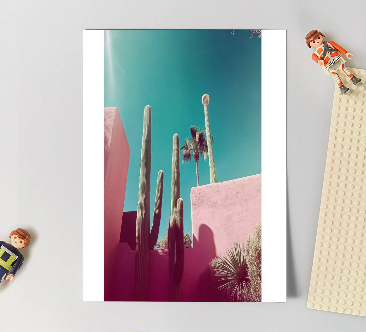 49 stickervel van Pink California | Affiches & Posters