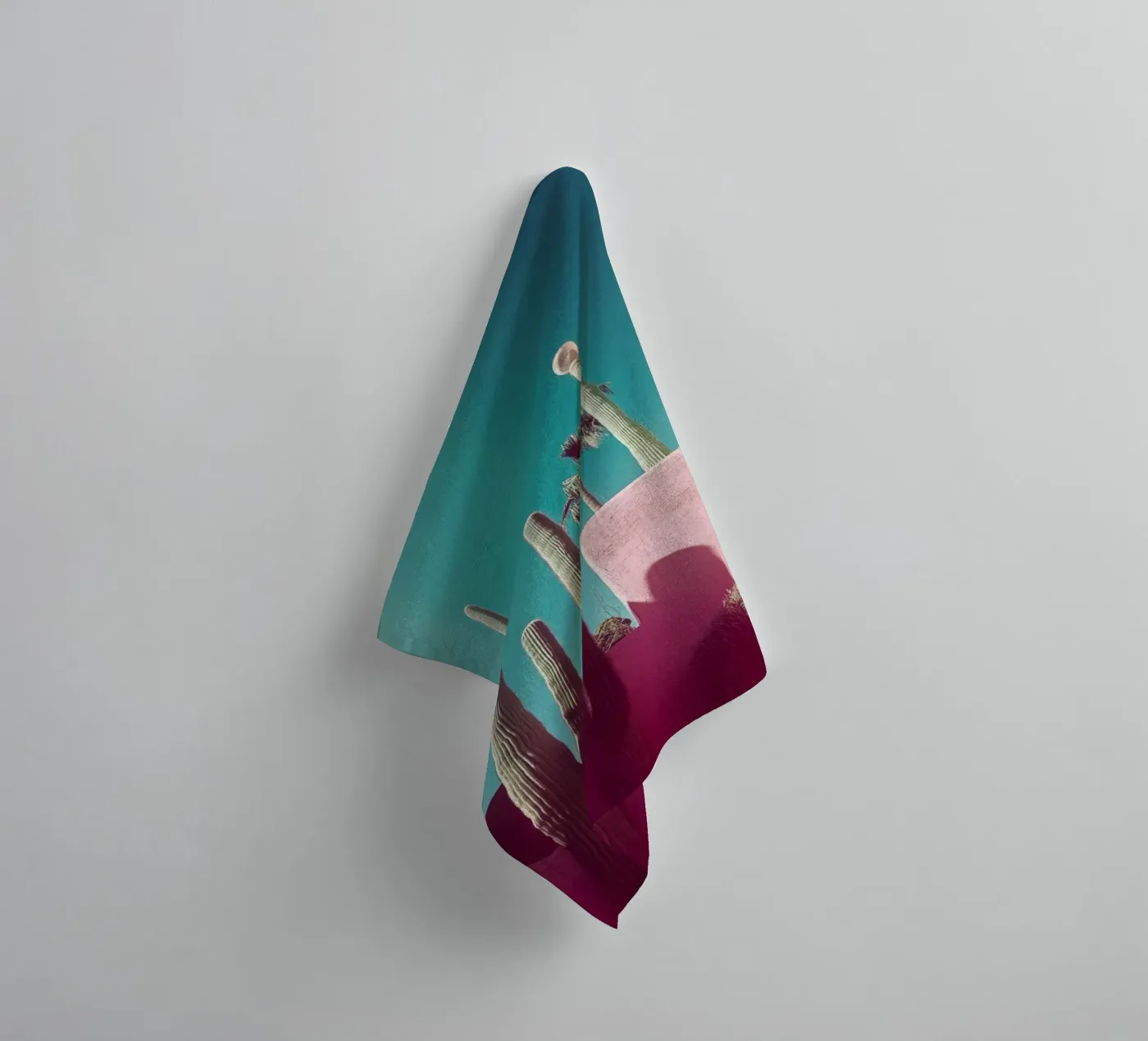 49 badhanddoek van Pink California | Affiches & Posters