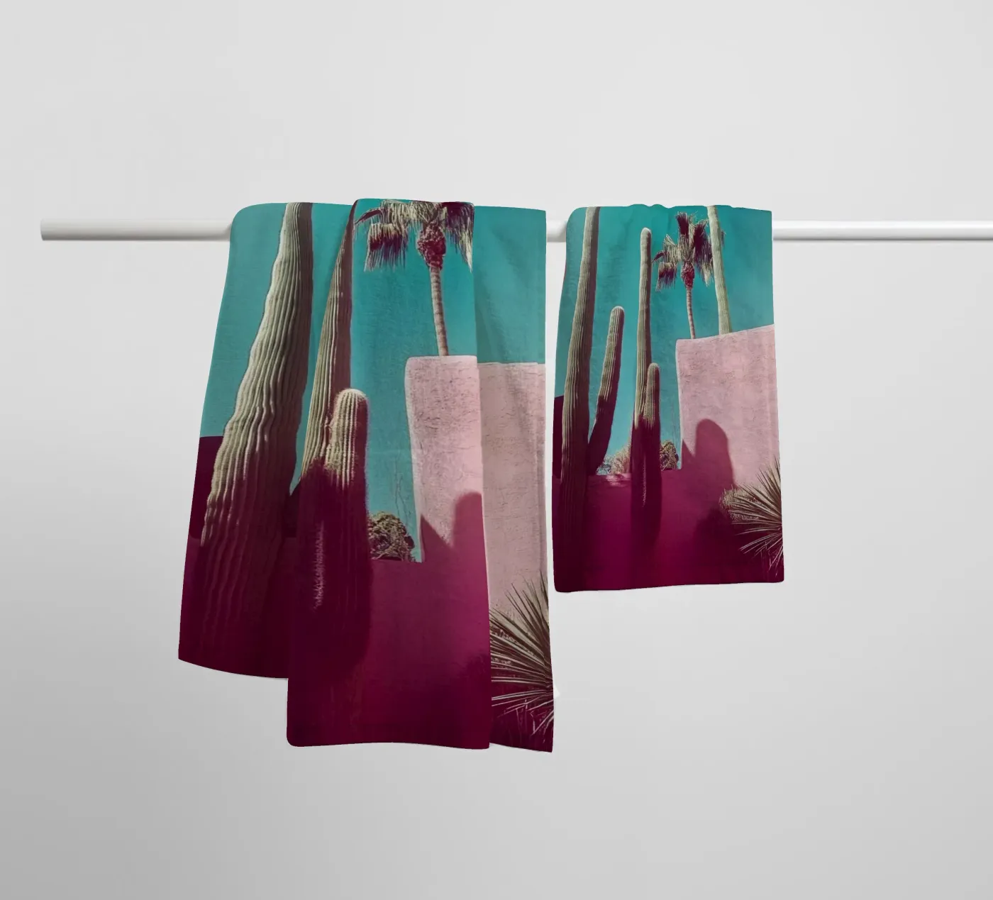 49 badhanddoek van Pink California | Affiches & Posters