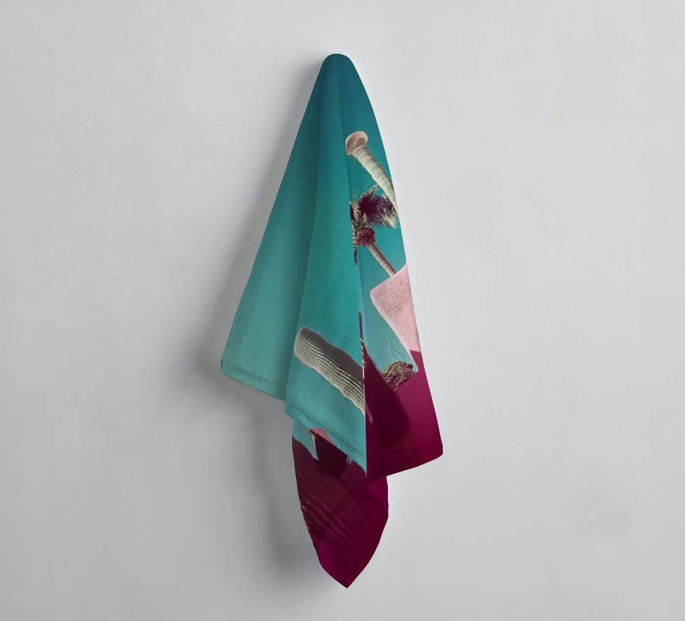 49 badhanddoek van Pink California | Affiches & Posters