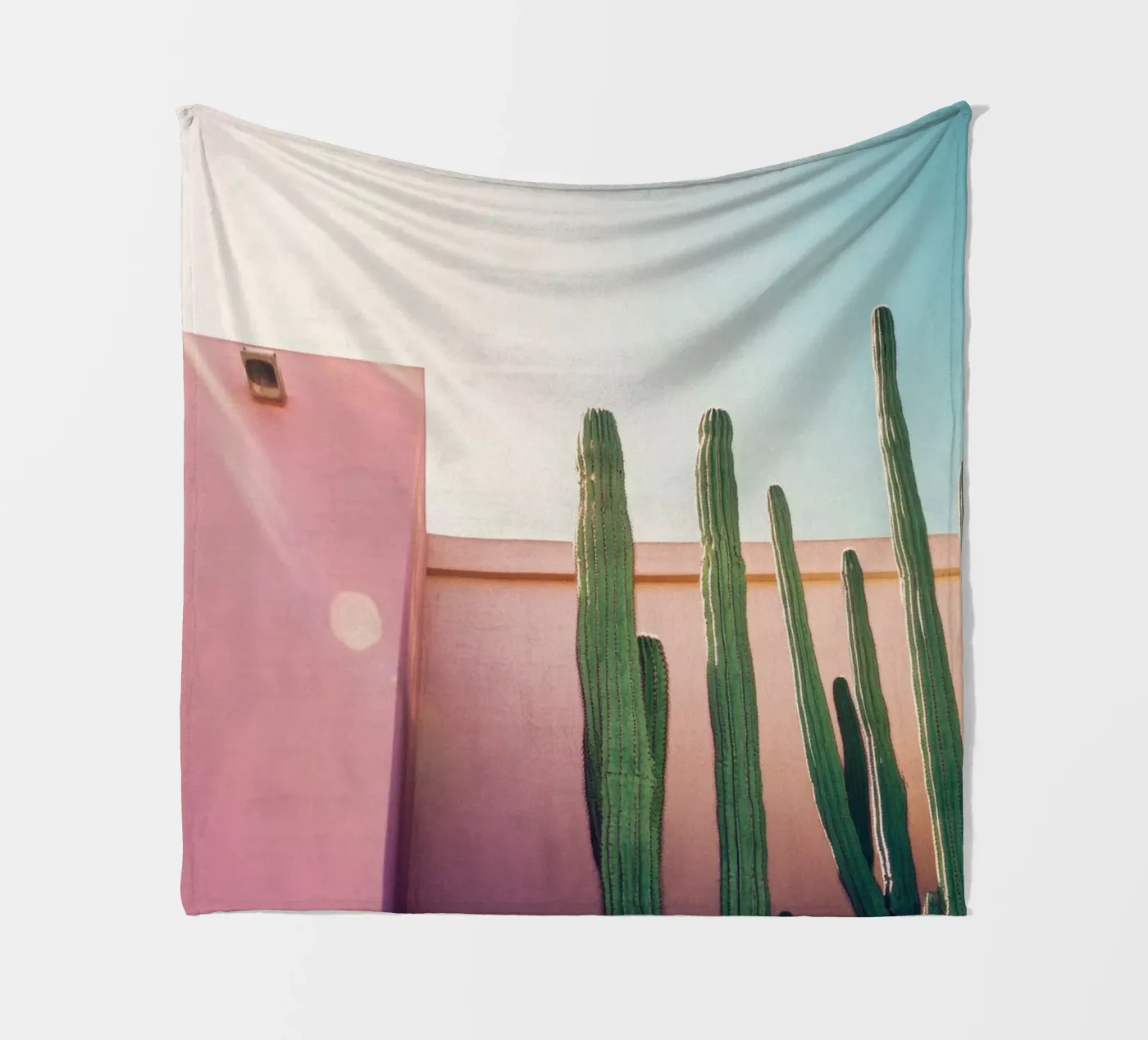 50 fleecedeken van Pink California | Affiches & Posters