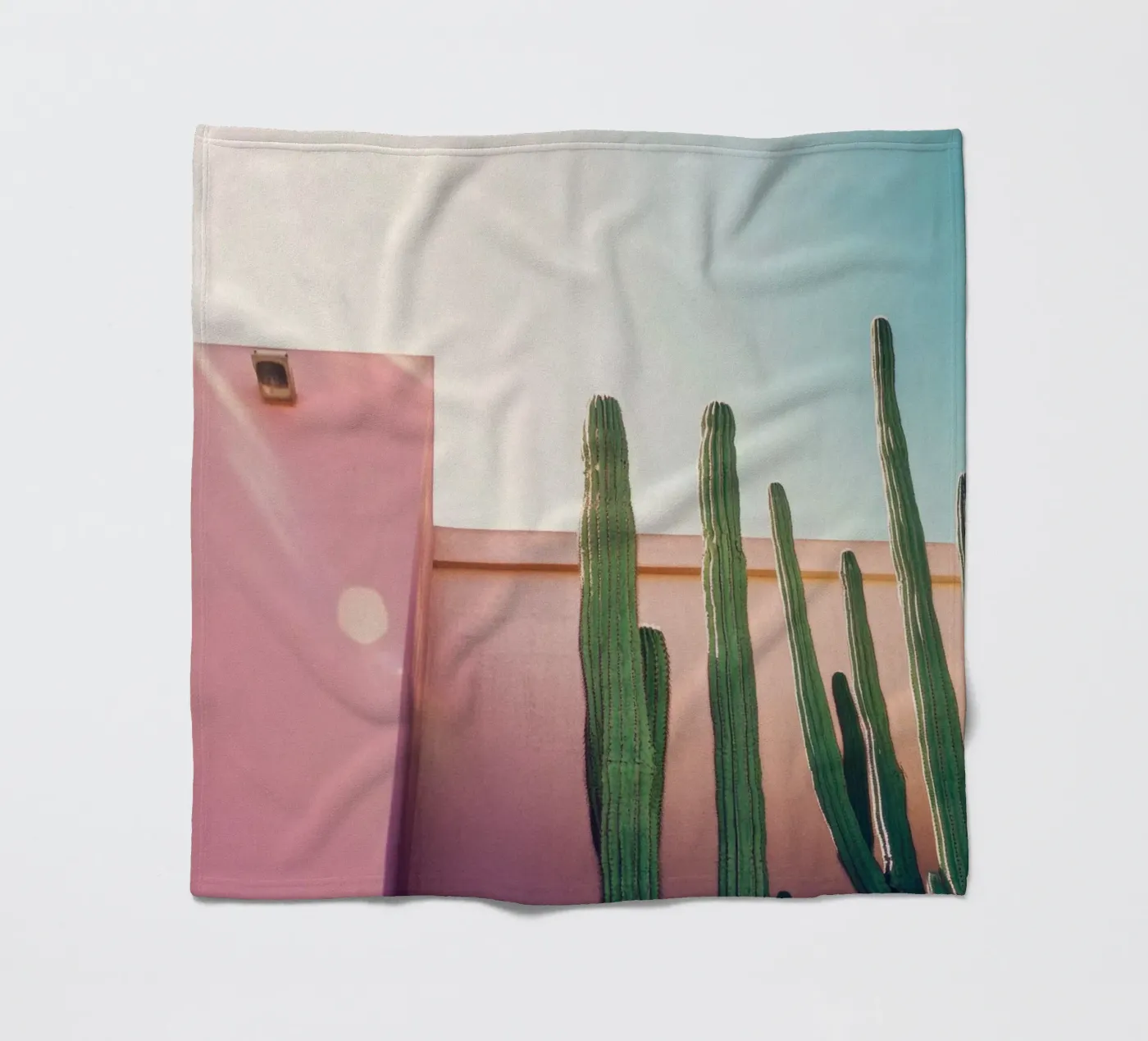 50 fleecedeken van Pink California | Affiches & Posters