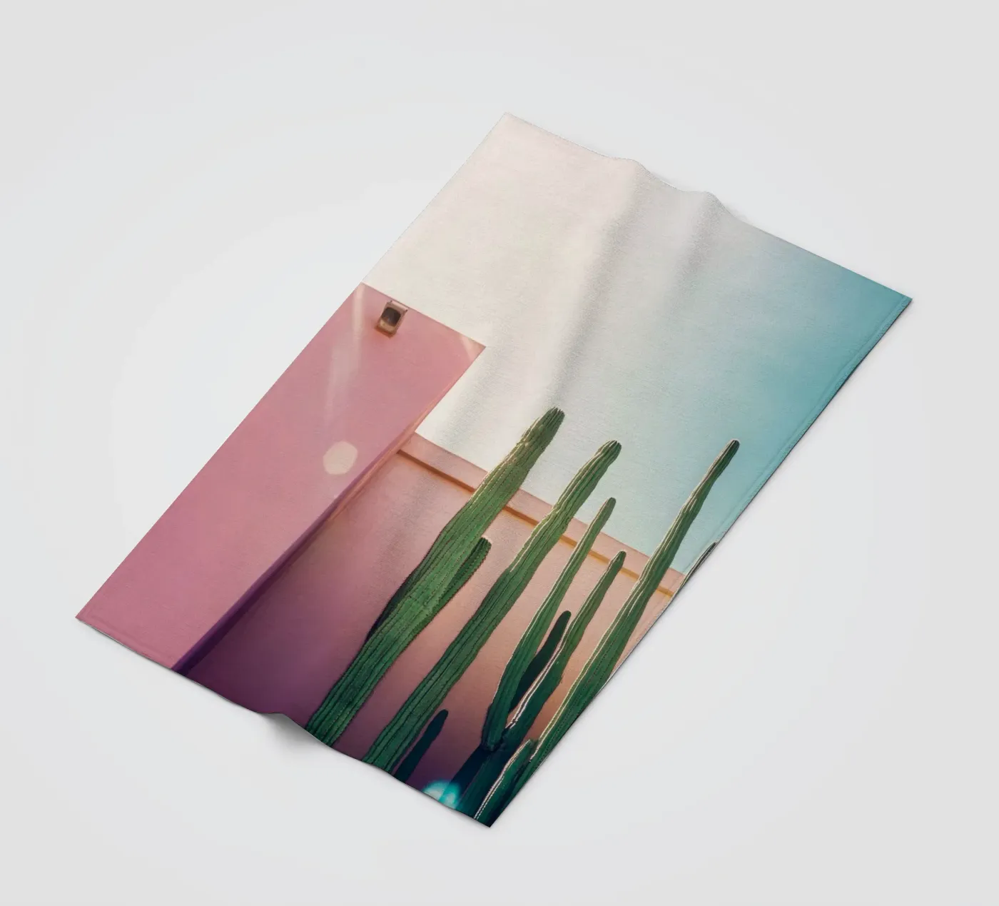 50 fleecedeken van Pink California | Affiches & Posters