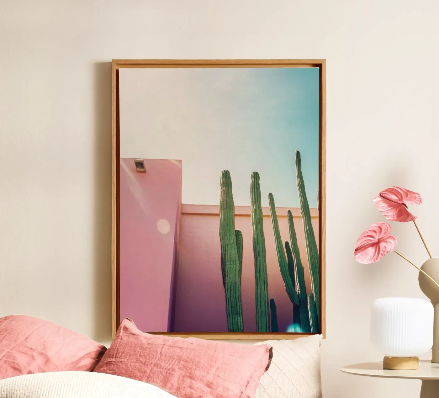 50 tela da Pink California | Affiches & Posters