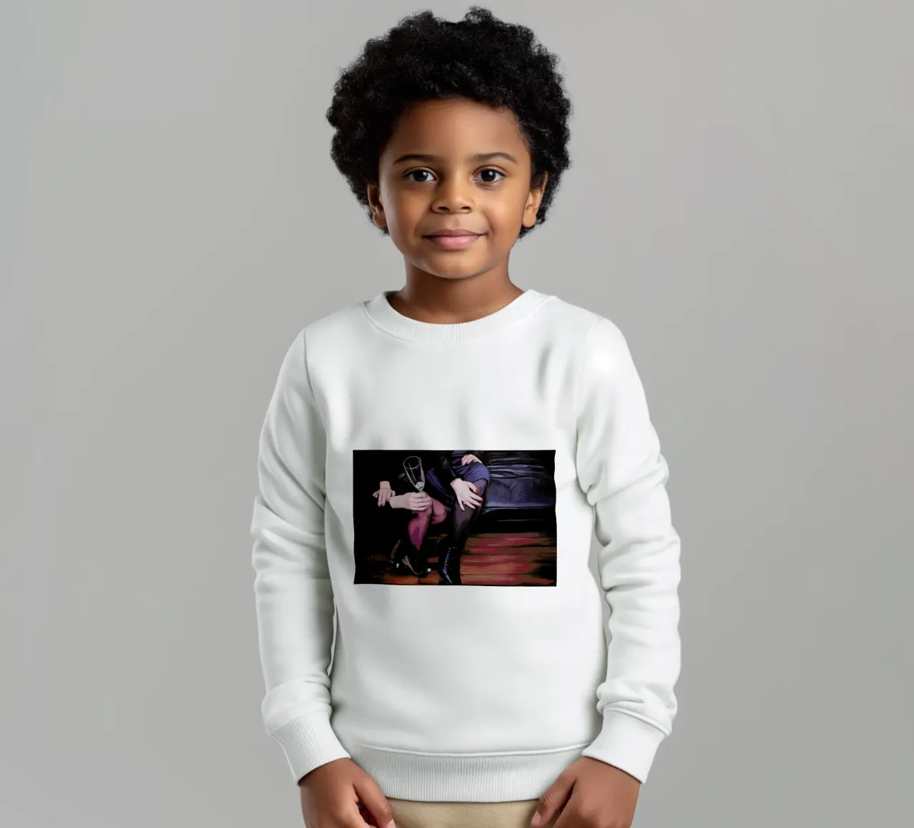 Fétiche Champagne kinder sweatshirt van Jérôme Romain