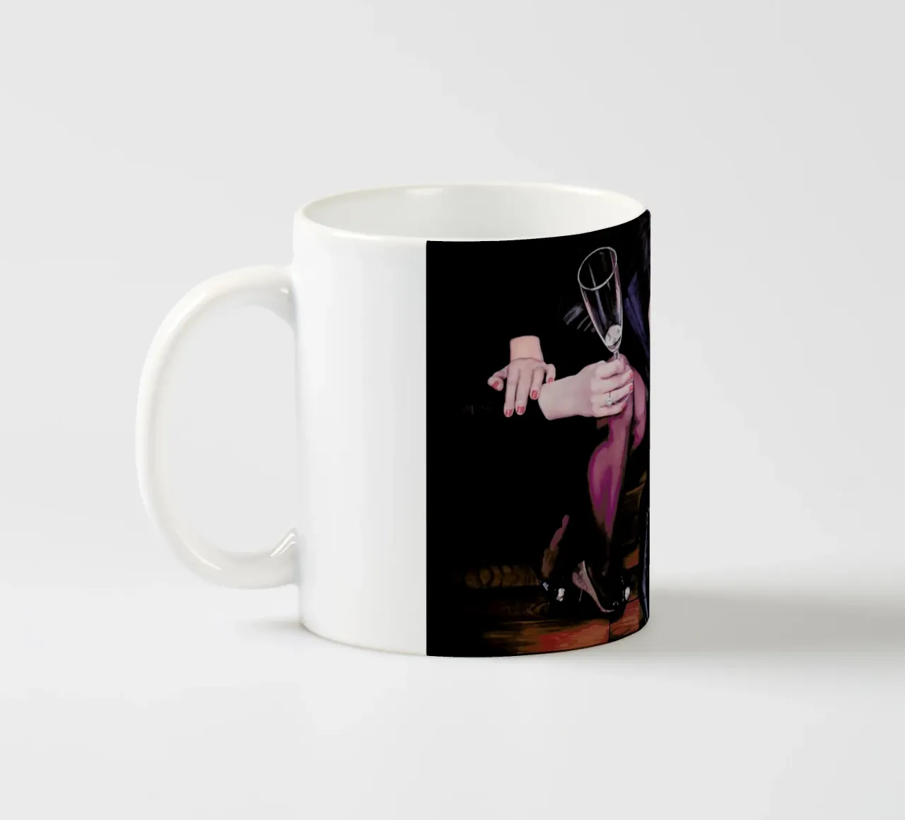 Fétiche Champagne tazza in ceramica da Jérôme Romain