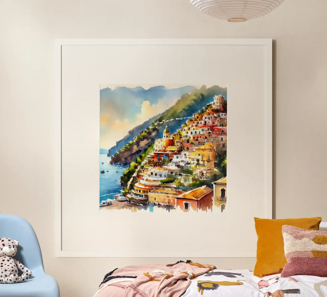 Positano II carta hahnemühle da Travel with Chris