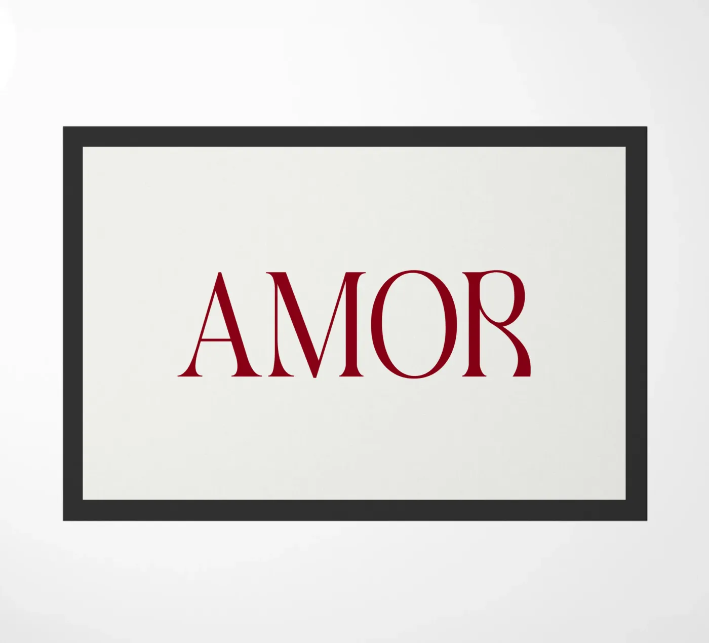 Amor Fußmatte von CSK DESIGN