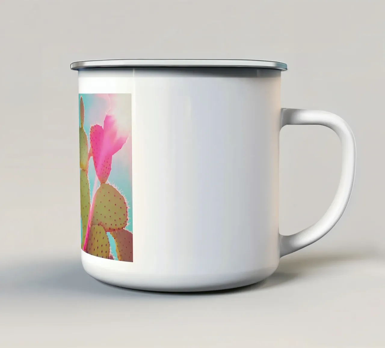 51 tazza in smalto da Pink California | Affiches & Posters