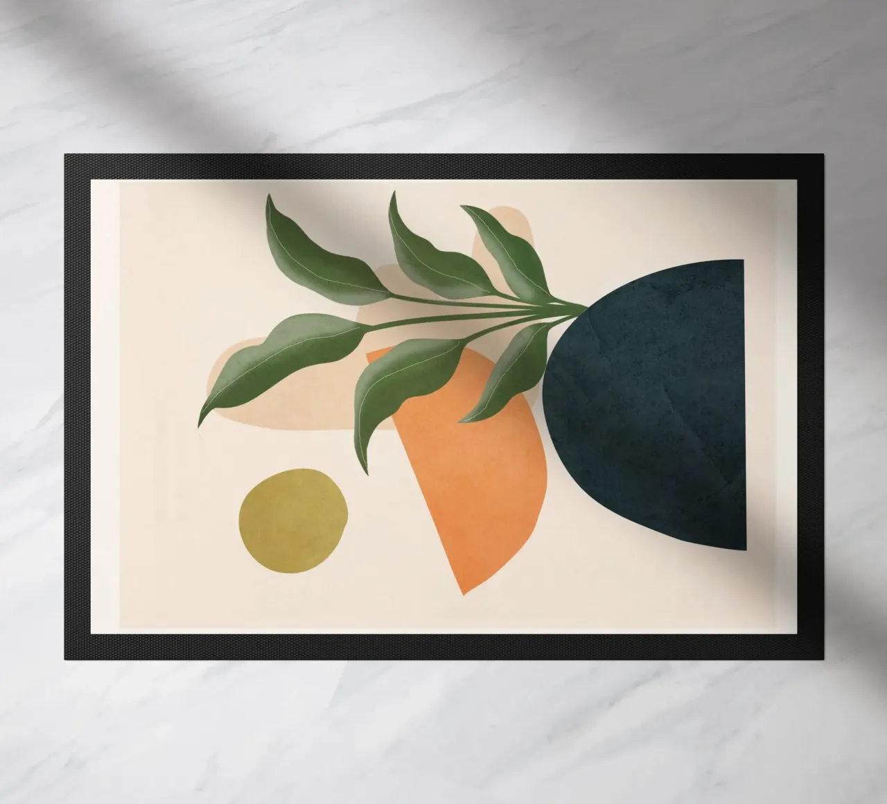 Abstract Leaf Geometry product.type.doormat common.byCreator cityart