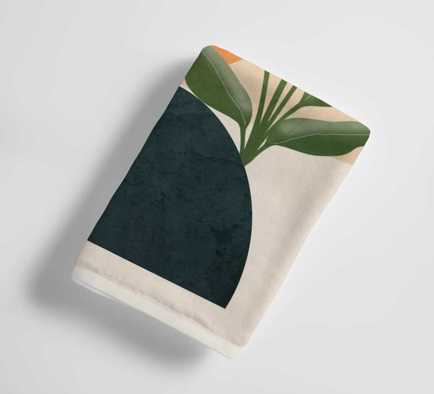 Abstract Leaf Geometry Handtuch von cityart