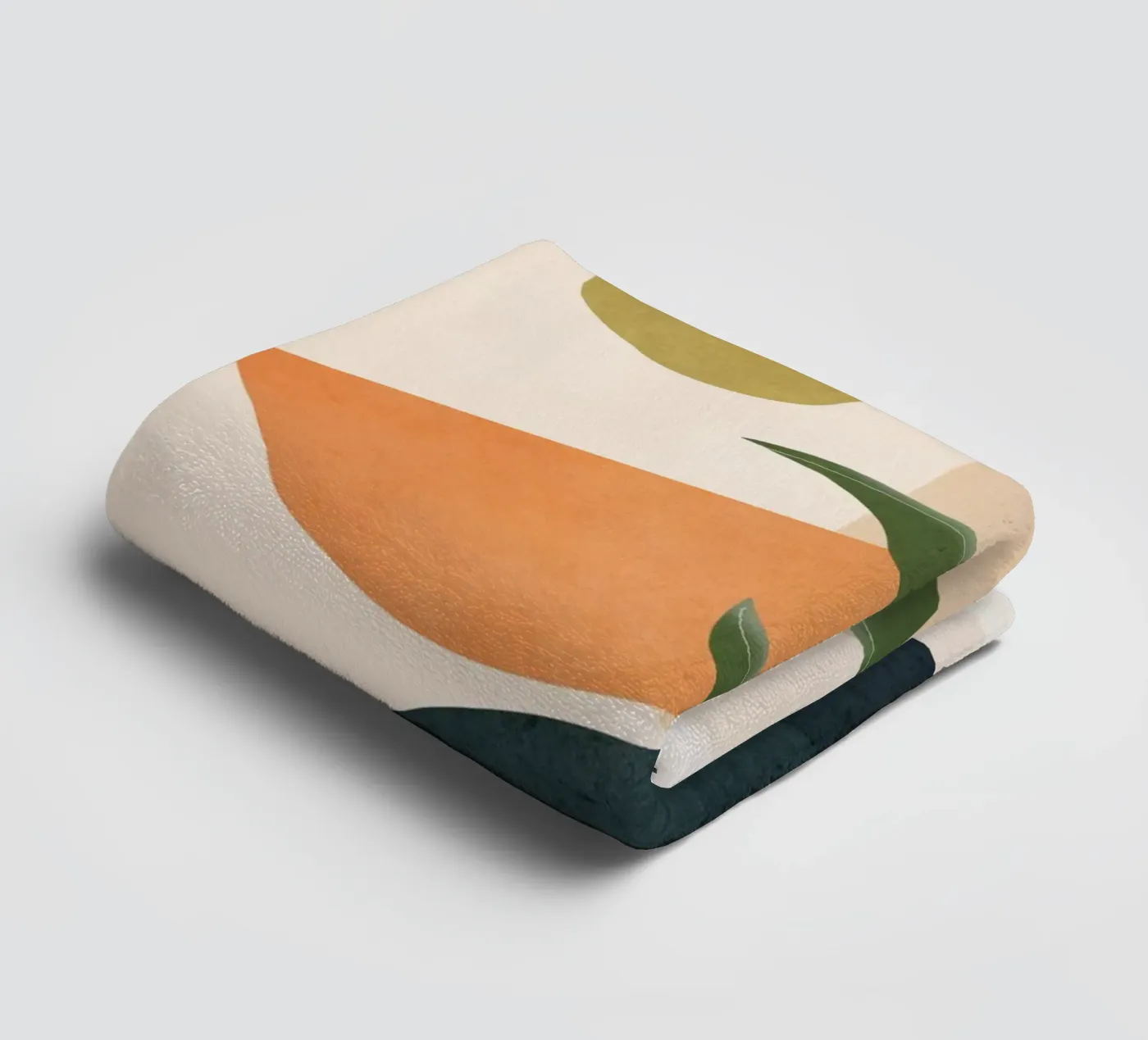 Abstract Leaf Geometry Handtuch von cityart