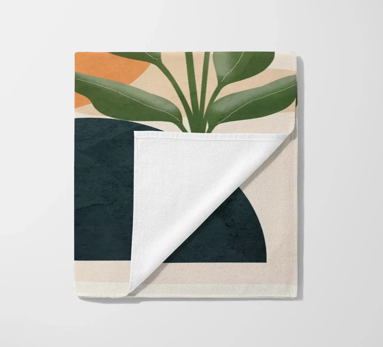 Abstract Leaf Geometry telo mare da cityart