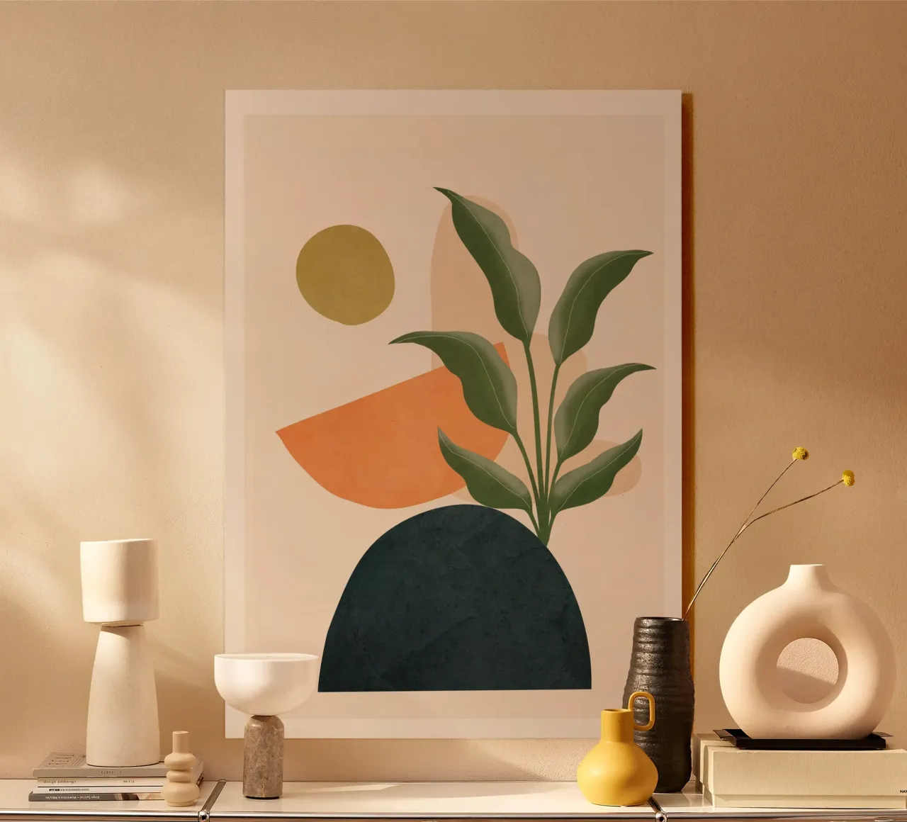 Abstract Leaf Geometry plexiglass da cityart