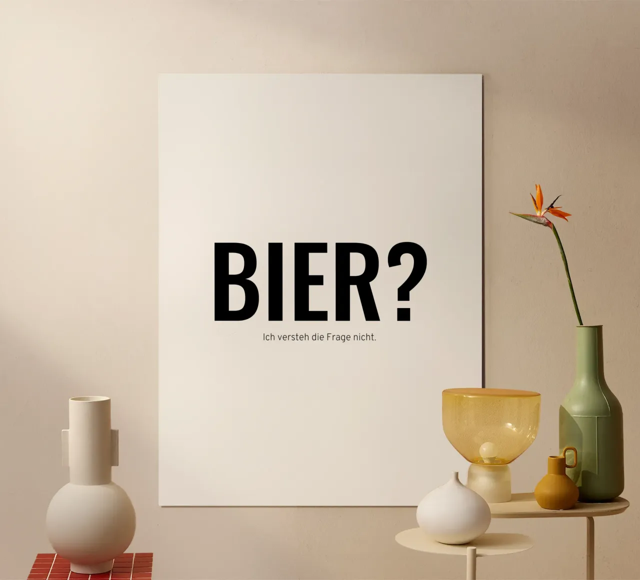 Bier? poster da Made in Bavaria
