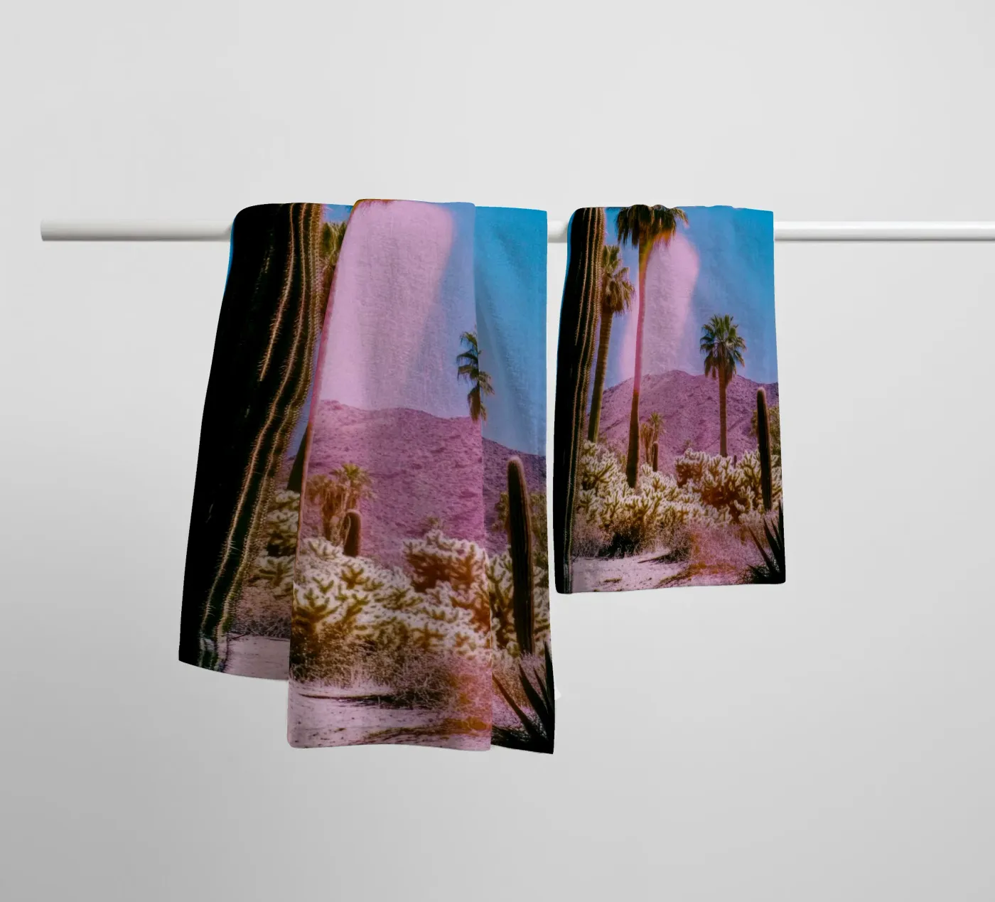 52 badhanddoek van Pink California | Affiches & Posters