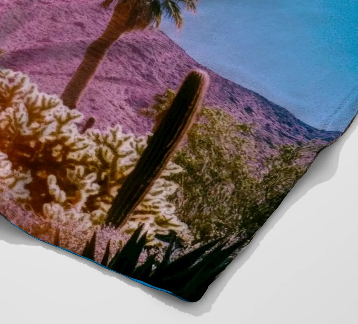 52 fleecedeken van Pink California | Affiches & Posters