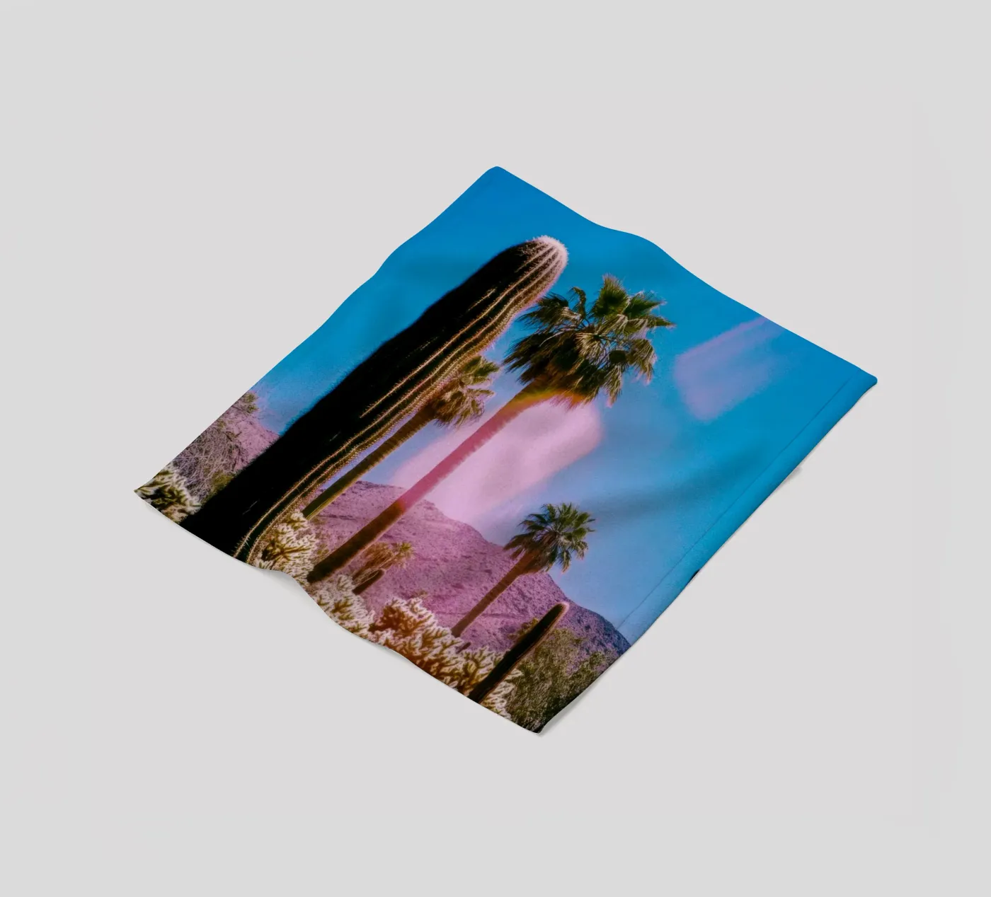 52 fleecedeken van Pink California | Affiches & Posters