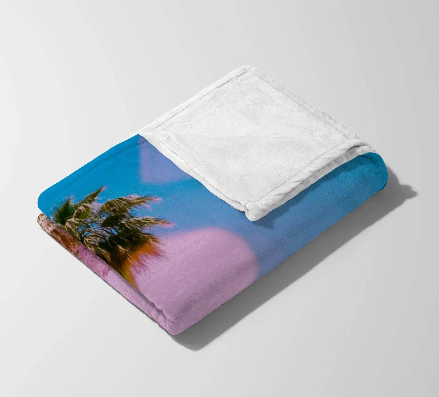 52 fleecedeken van Pink California | Affiches & Posters
