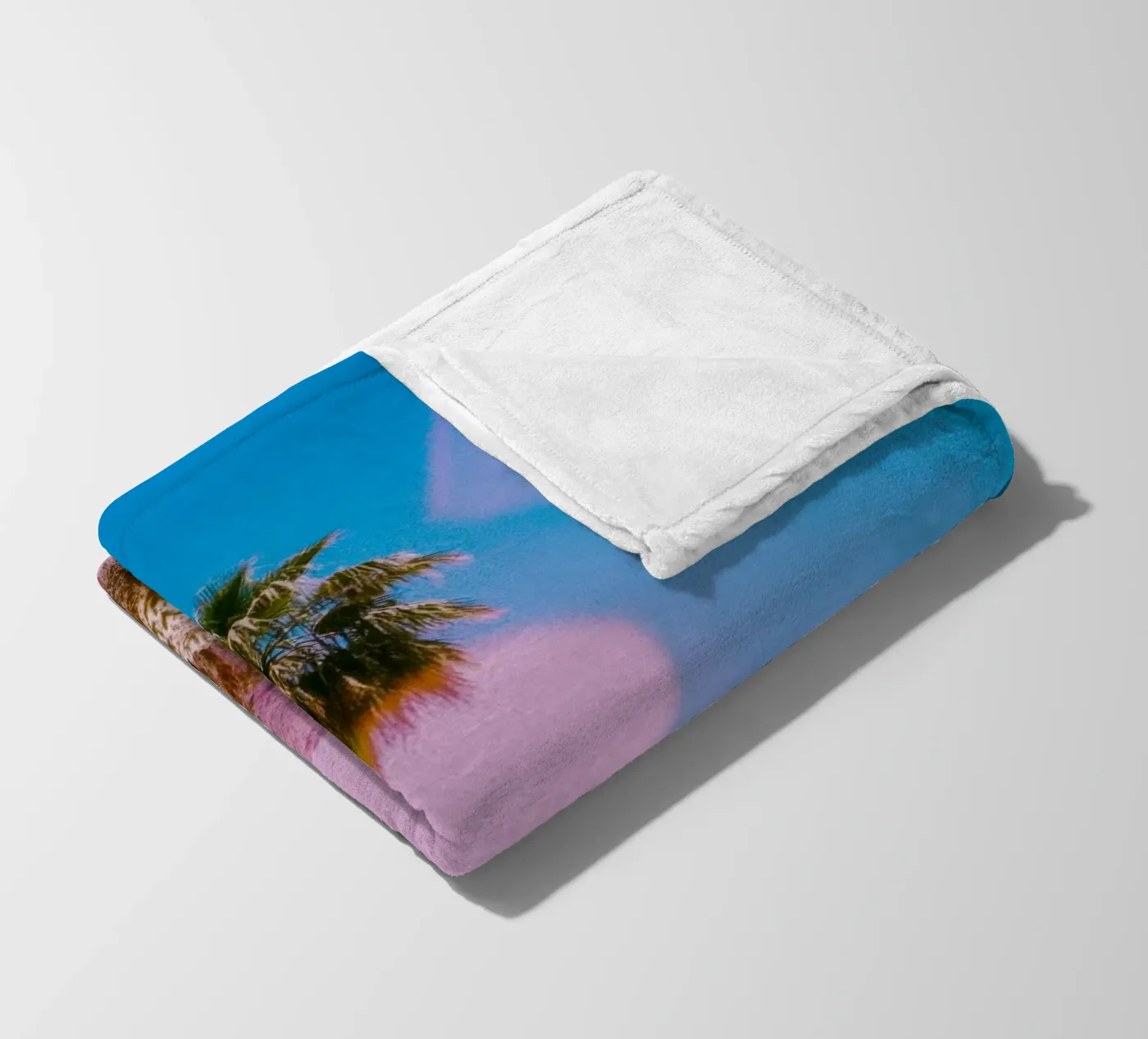 52 fleecedeken van Pink California | Affiches & Posters