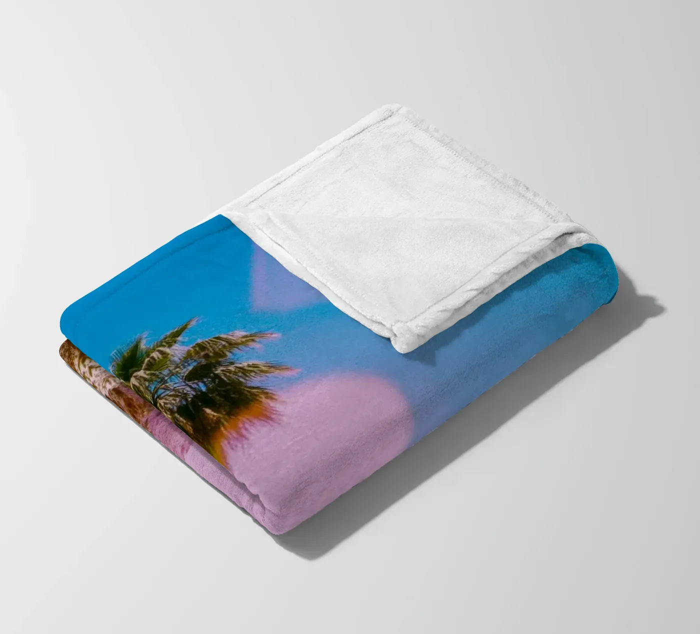 52 fleecedeken van Pink California | Affiches & Posters