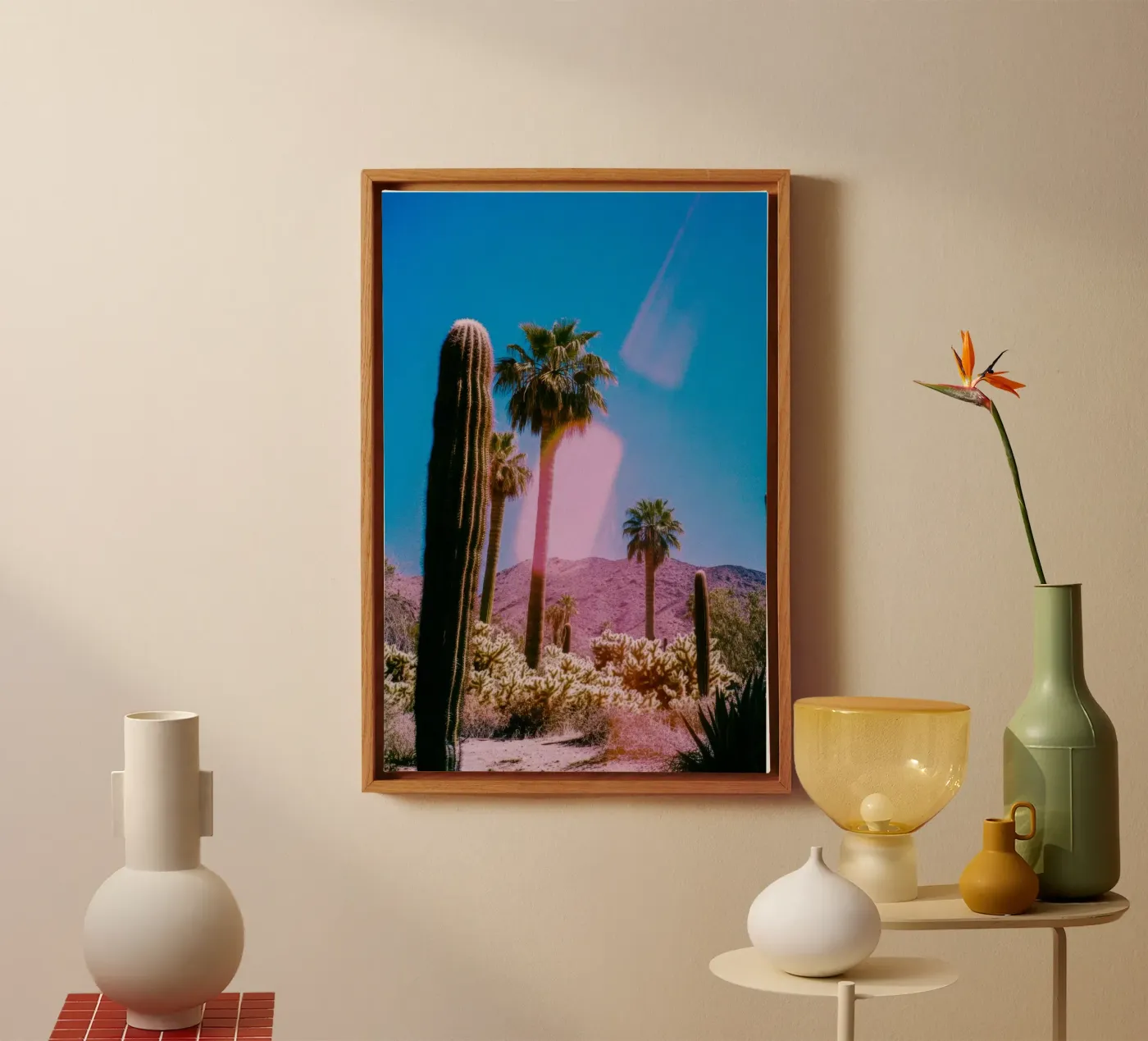 52 canvas van Pink California | Affiches & Posters