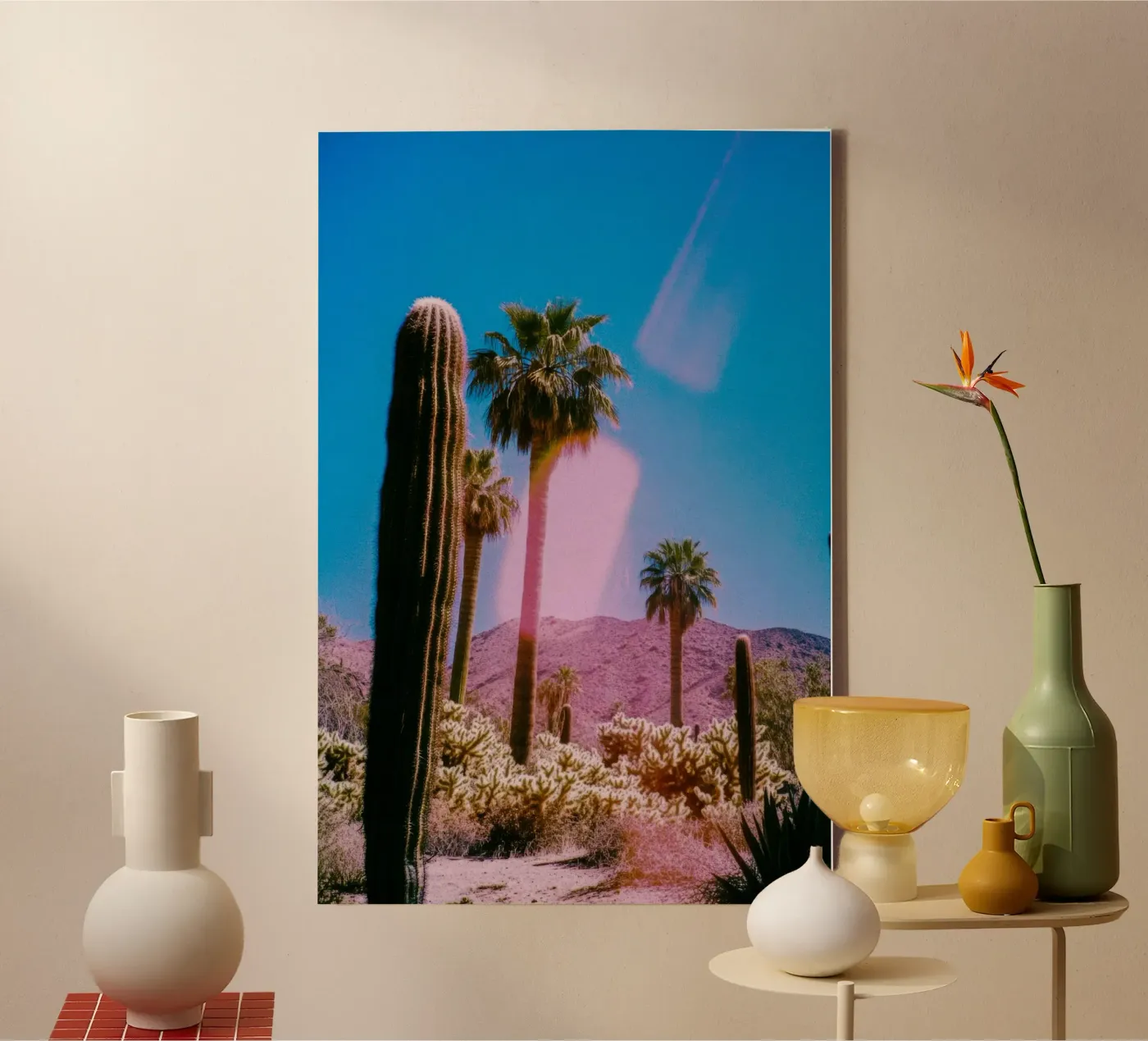 52 canvas van Pink California | Affiches & Posters